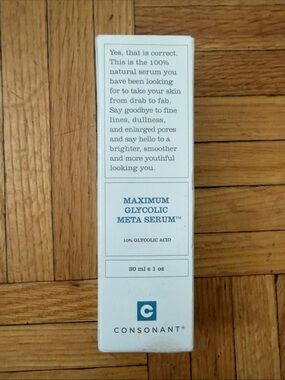 Maximum Glycolic Meta Serum - White